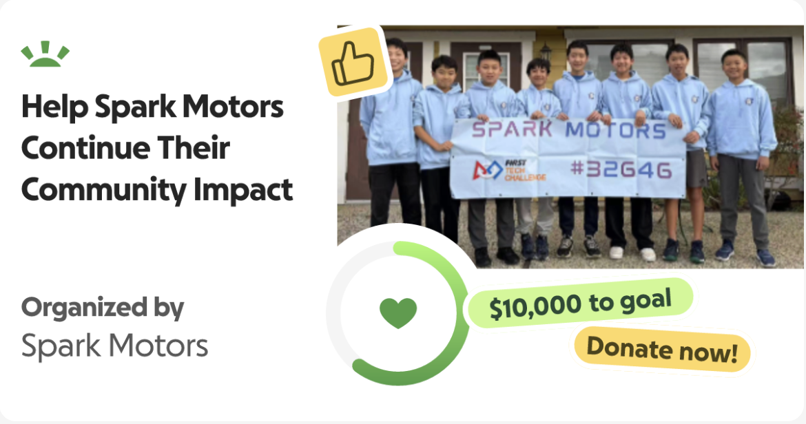 Support Spark Motors on GoFundMe — click to donate